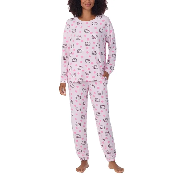 Women's Hello Kitty Pajamas Set - 2XL, 3XL - Picture 2 of 2